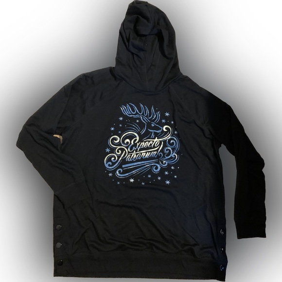 HOODIE - HARRY POTTER EXPECTO PATRONUM size 1 - Picture 2 of 9